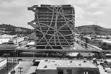 The new (W)rapper building in South Central Los Angeles designed by Eric Owen Moss