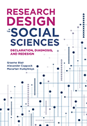 Research Design in the Social Sciences: Declaration, Diagnosis, and Redesign book cover 