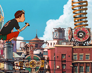 Still from Tekkonkinkreet