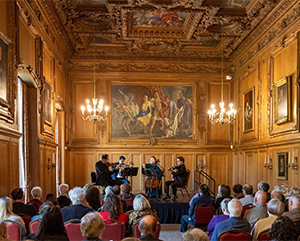 Performance by Calidore String Quartet at the William Andrews Clark Library