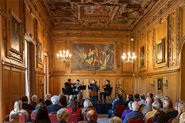 Performance by Calidore String Quartet at the William Andrews Clark Library