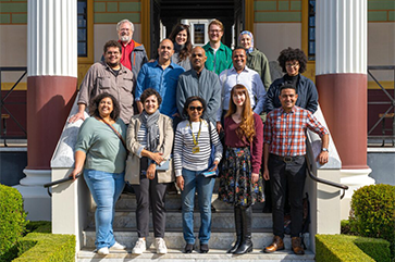 Participants from Exploring the Nile workshop at Getty Villa. October 2024