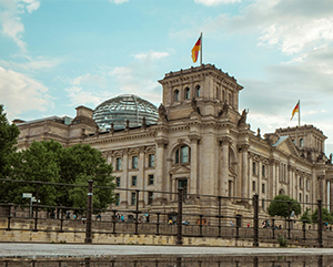 The Reichstag in Berlin, Germany