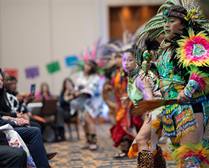 Danza Azteca Tonatiuh de la Puente dancers